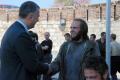 Minister Sutanovac visits “Coriolanus” set